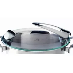 Südfémetőfedő Solea® - Ø 16 cm, üveg-