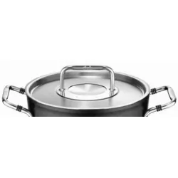 Luno® edény edényhez – 28 cm, rozsdamentes acélból
