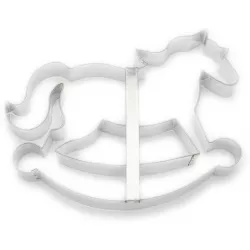 Ügyeskedő hintázó paripa forma 16 cm