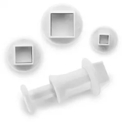 Díszítő készlet négyzet – 3 darab