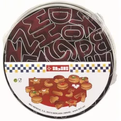 Rozsdamentes formák - betűk