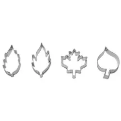 Kivágóformák készlete levelekhez