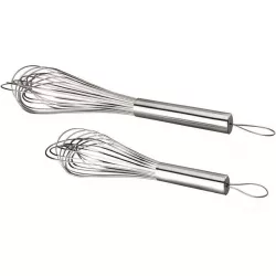 Rozsdamentes habverő 25 cm