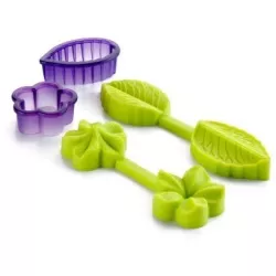 Vénázó és kiszúró 3D virág, 3,5 × 4 cm