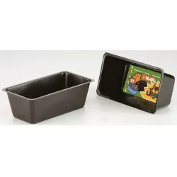 Sütőforma téglalap alakú, 14x7,5 cm