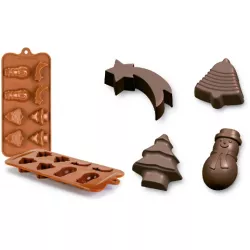 Csokoládéma forma karácsonyra