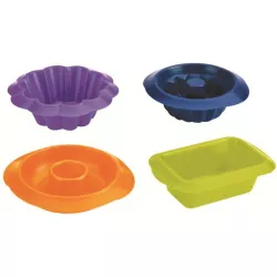 Mini szilikon formákészlet – 4 db