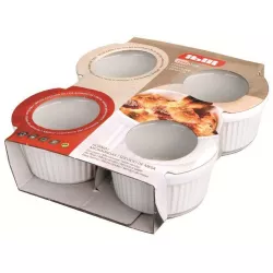 Sütőforma 4 db, átmérő: 9 × 5 cm