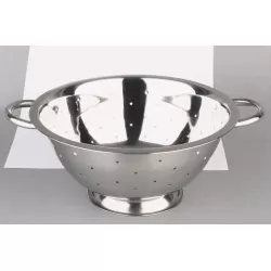 Rozsdamentes lábas szitakészítő 14 cm-es lábbal