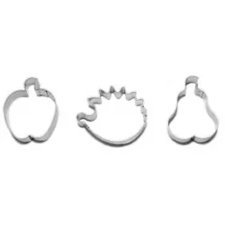 Szárított gyümölccsel, méret: 3,5 × 4 cm