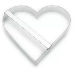 Szív alakú kiszúró 11 cm