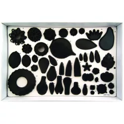 Szet készlet virágok kiszúrásához és formázásához – 75 db - PME