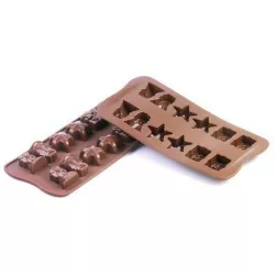 Csokoládéforma szilikonból – Karácsony