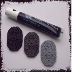 Gélfesték cső (Black) fekete 20 g