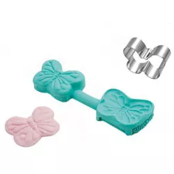 Szilikon marcipánforma 3,5 × 2,5 cm – pillangó