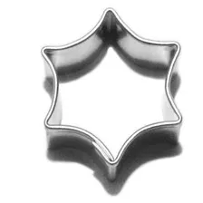 Formázó kiszúró – púpos csillag 20x20 mm