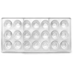 Csokoládés cupcake forma professzionális RIZADO