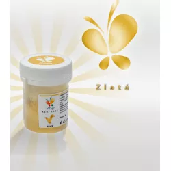 Porszemszínű por festék 5 g - arany