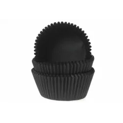 Fekete muffinpapírtálca 50 db