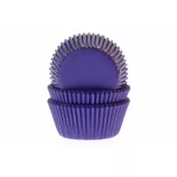 Feltétek, muffins formák, ibolya színű, 50 darab