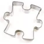 Puzzle kivágó 30x25 mm