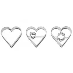 3 darab szívem