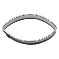 Ovális formázó kiszúró 4,6 cm x 2,2 cm