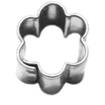Mini virág forma kiszúró 11x11 mm
