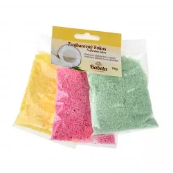 Háromszínű kókusz 90 g