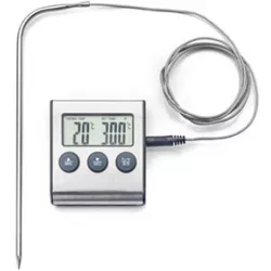 Digitális hőmérő szondával és időzítővel