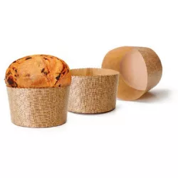 Papírtálcák Panettone-formához 5 db 500 g-os kiszerelés