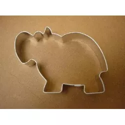 Kiszúróforma víziló 7,8 cm