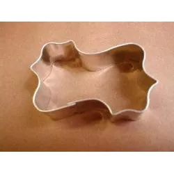 Zsömlikiszúró süteményszaggató 5×3 cm