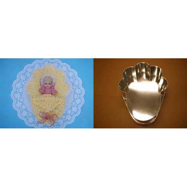Tortaforma baba nagy 33x7,5cm