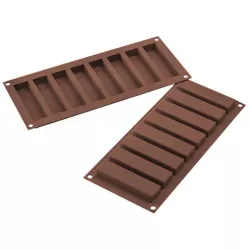 Szikon formázó otthoni csokoládé vagy müzli szeletekhez