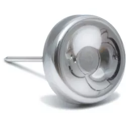 Sütikészítő virágcsúcsos díszítőhatású krémvirág, 40 mm, 3 db