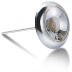 Sütikészítő virágcsúcsos díszítőhatású krémvirág, 45 mm, 3 db