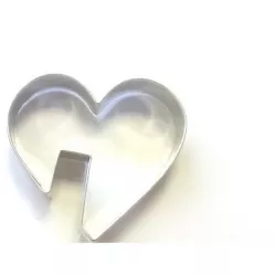 Sütiszaggató szív bögrehez, 5 × 4,5 cm