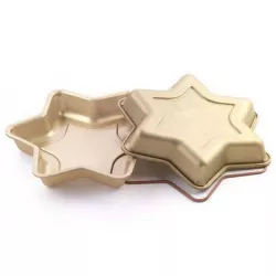 Silikon tortaforma – csillag
