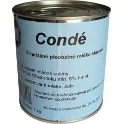 Sűrített tej cukrozva 1 kg