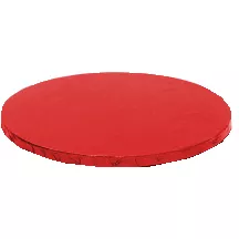Kerek tortaalátét piros 25×1,2 cm