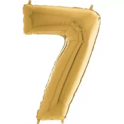 Lufis ballon 7-es sárga 66cm