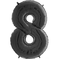 Lufiballon 8-as számú fekete 66 cm