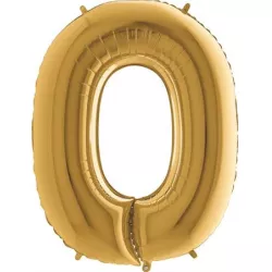 Lufis, arany O betű méretű 102 cm