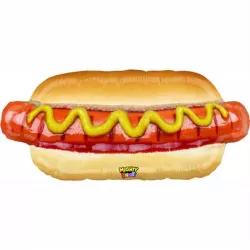 Felfújható hot-dogos lufi 86 cm