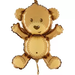 Felfújható mackó léggömb 48 cm