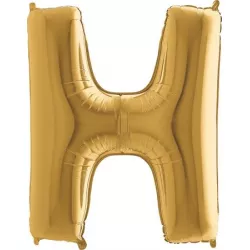 Lufis, arany H betű méret 102 cm
