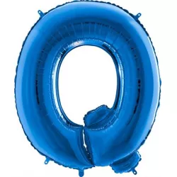 Lufi betű Q kék 102 cm