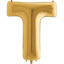 Lufibubor T betű arany 102 cm