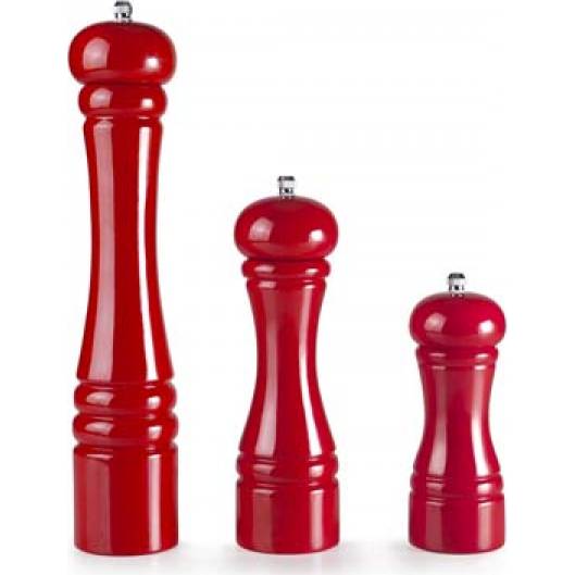 Piros só- vagy borsőrlő 30cm